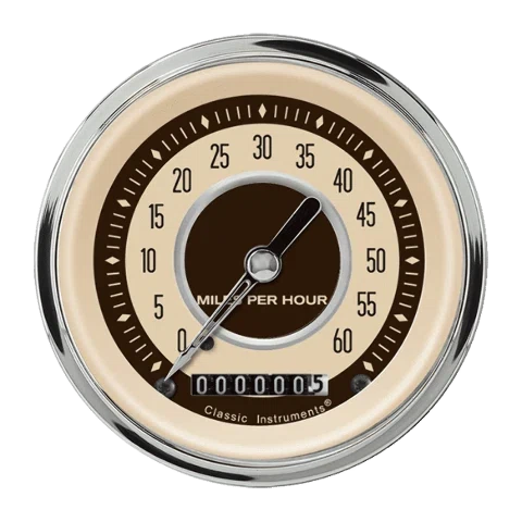 Nostalgia VT 3 3_8_ Low Speed Speedometer LSNT